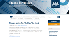 Desktop Screenshot of financialserviceslaw.com