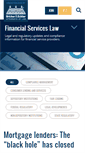 Mobile Screenshot of financialserviceslaw.com